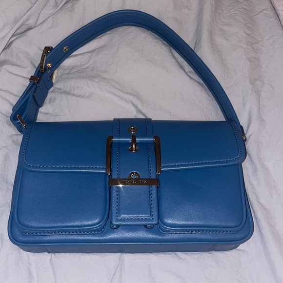 Michael Kors Blue Shoulder Bag - Picture 2 of 4